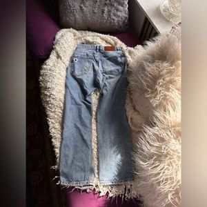 Zara ripped jeans size 4